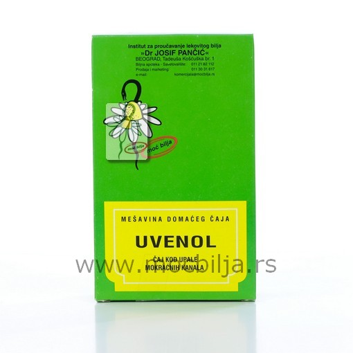 Uvenol – čaj kod upale mokraćnih kanala (Čaj broj 46)