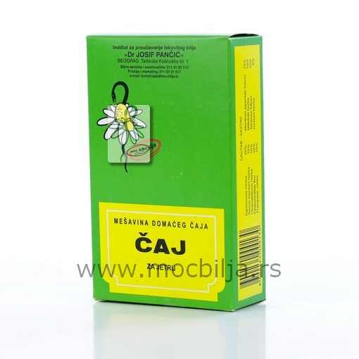 Čaj kod oslabljene funkcije jetre (Čaj broj 13)