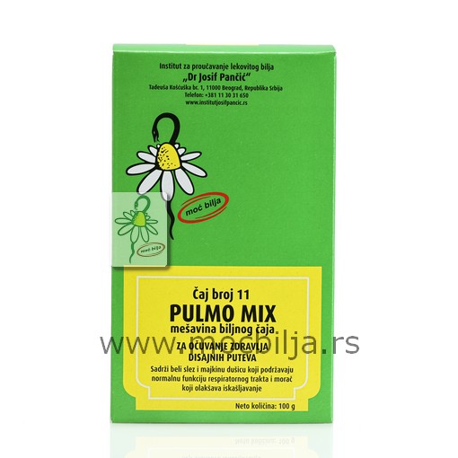 PULMO MIX mešavina biljnog čaja za očuvanje zdravlja disajnih puteva (Čaj broj 11)