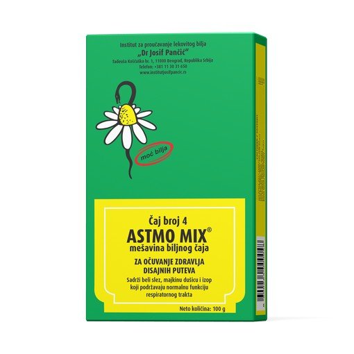 ASTMO MIX – mešavina biljnog čaja za očuvanje zdravlja disajnih puteva (Čaj broj 4)