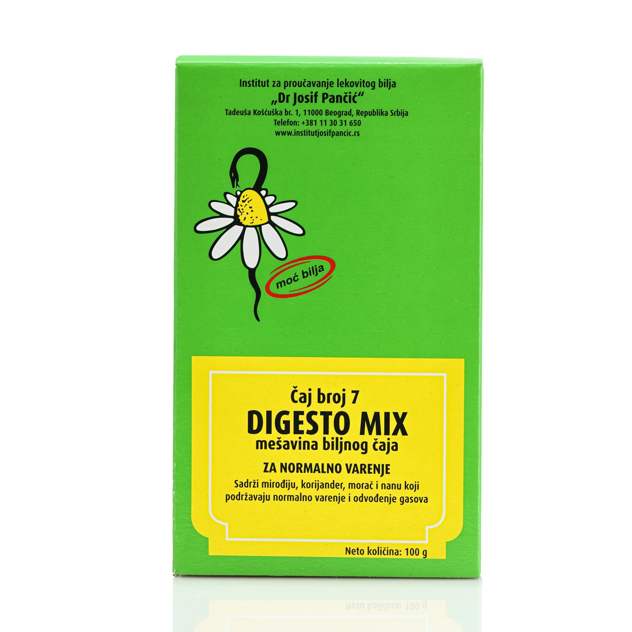 DIGESTO MIX -mešavina biljnog čaja za normalno varenje (Čaj broj 7)