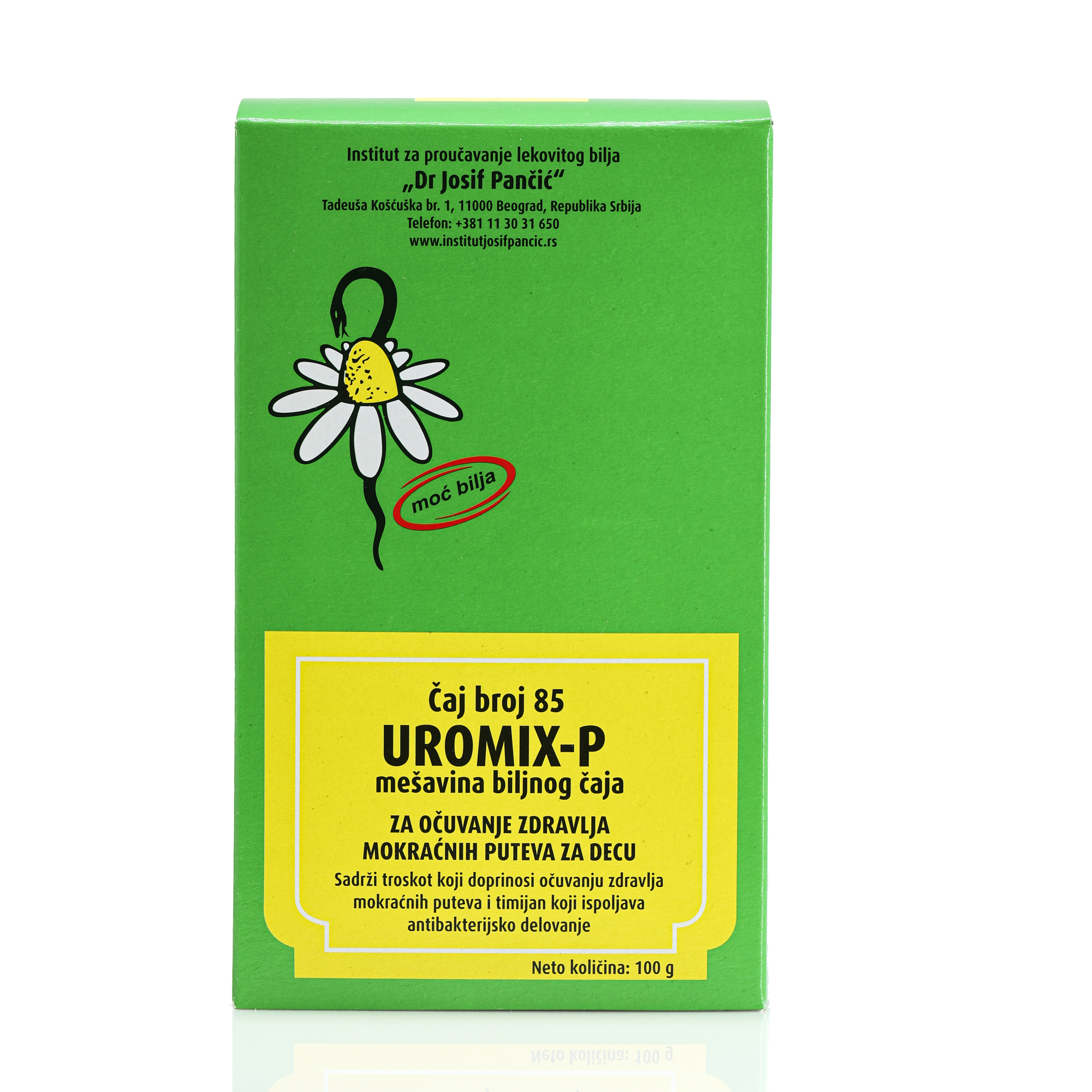 UROMIX-P  mešavina biljnog čaja za očuvanje zdravlja mokraćnih puteva za decu (Čaj broj 85)