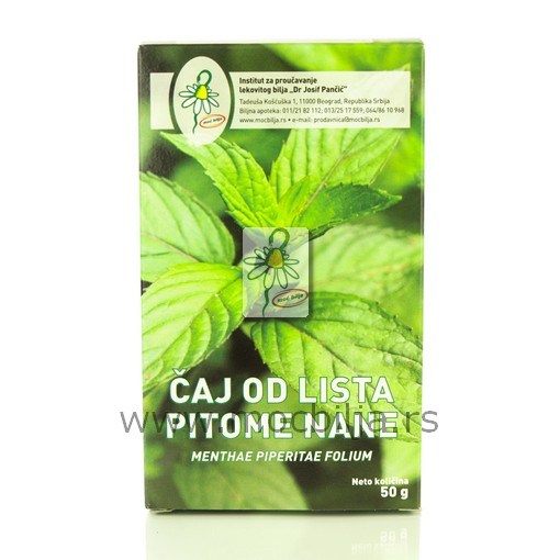 Caj Od Lista Pitome Nane Institut Dr Josif Pancic